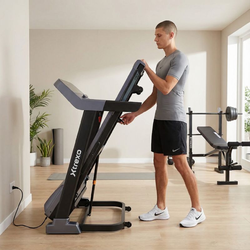 Elektromos futópad XTREXO X450 fekete 4