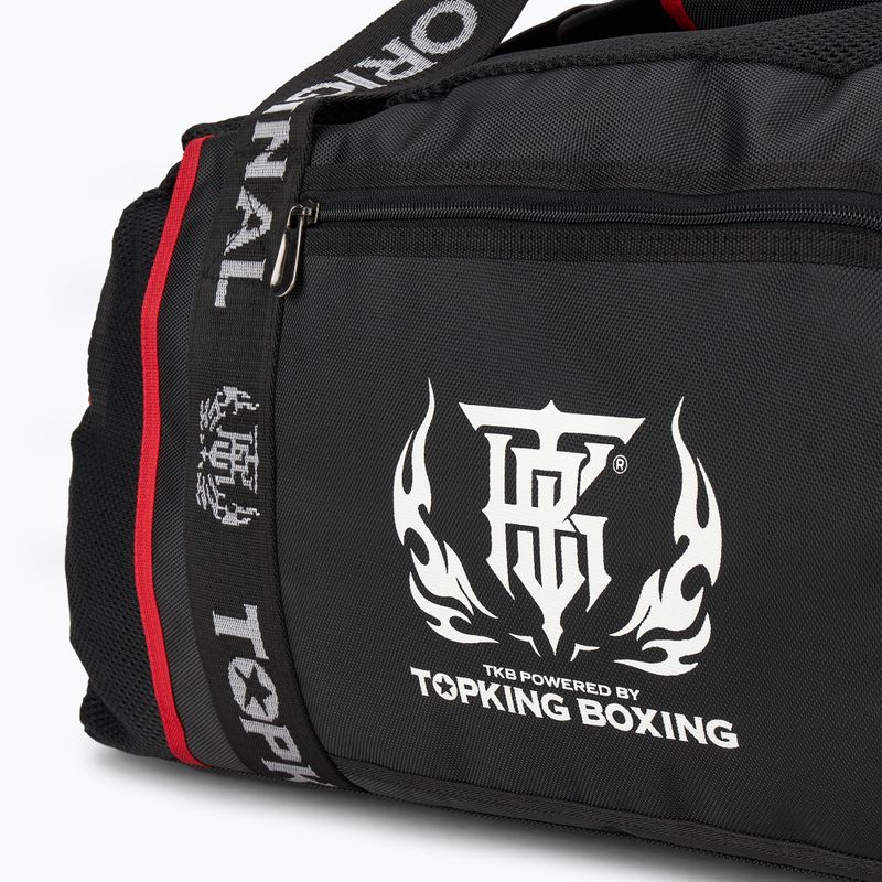 Top King Gym edzőtáska fekete/piros 4