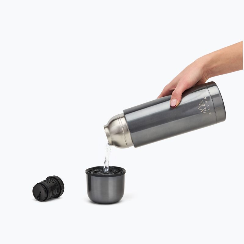 KADVA Vulcan termosz 750 ml ezüst 4