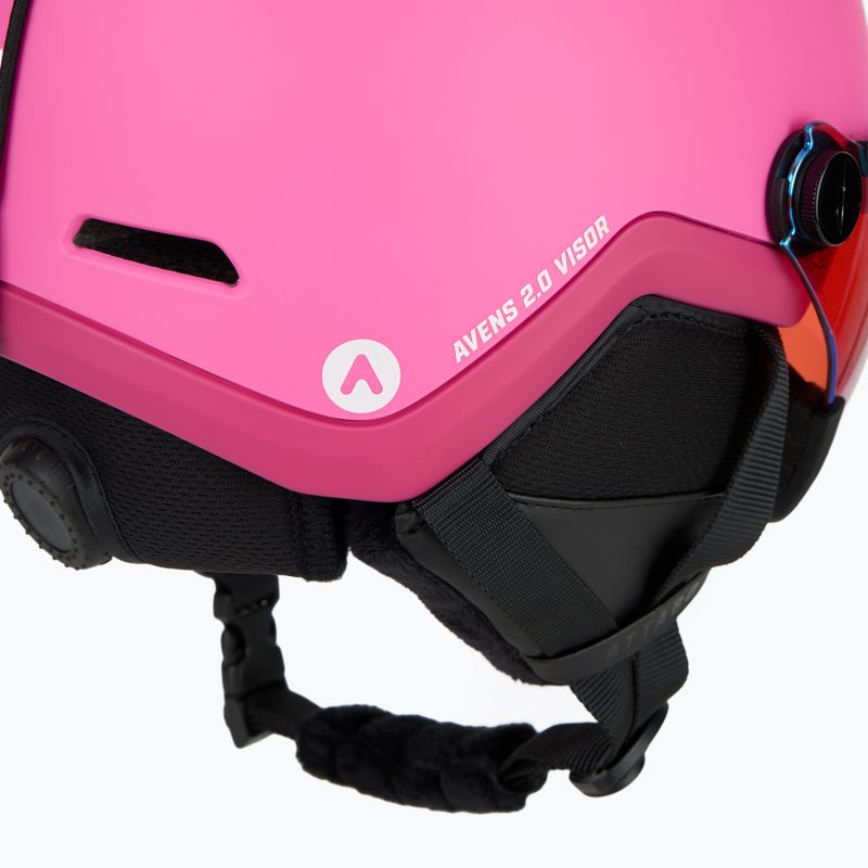 Gyerek sísisak ATTABO Avens 2.0 Jr Visor pink 9