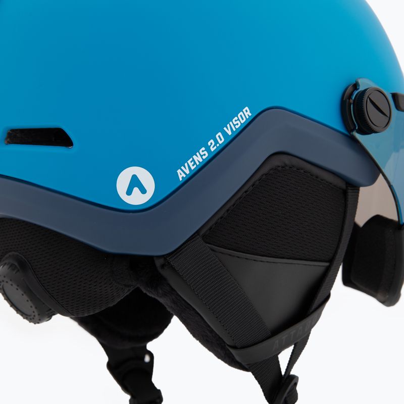 Gyerek sí sisak ATTABO Avens 2.0 Jr Visor blue 9
