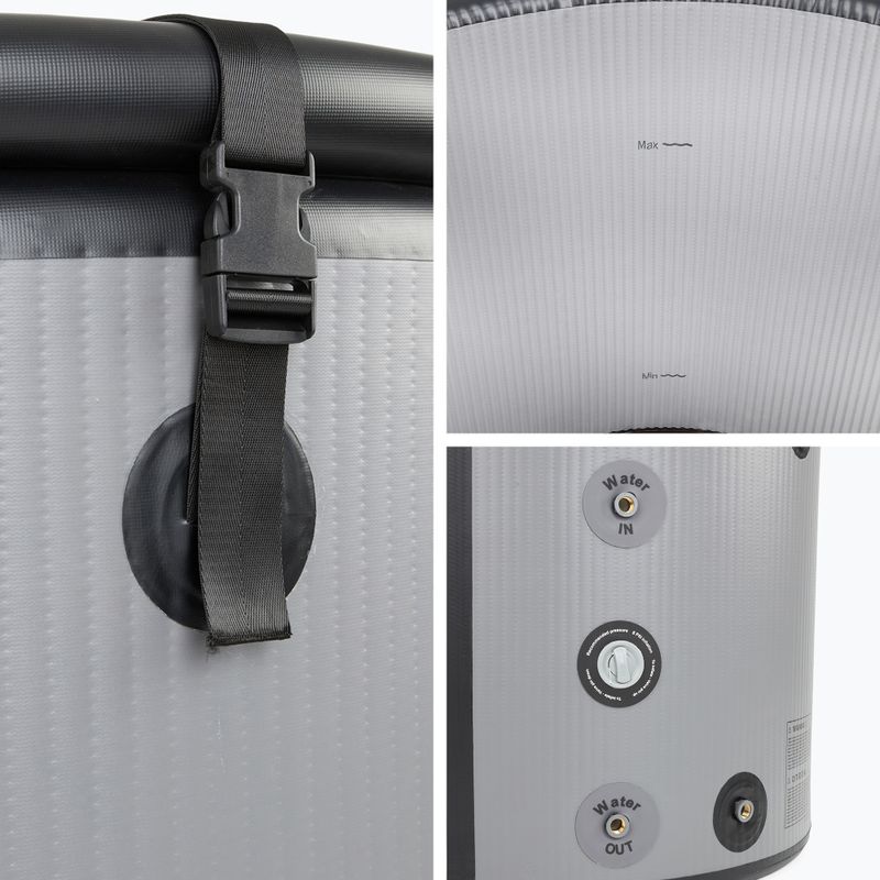 Merülőmedence AQUASTIC BrrFree 382 l dropstitch grey 12