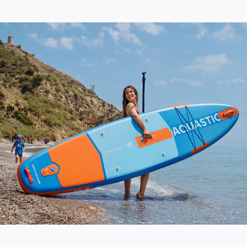 Felfújható SUP deszka szett AQUASTIC Perth 10'8" all-round blue 21