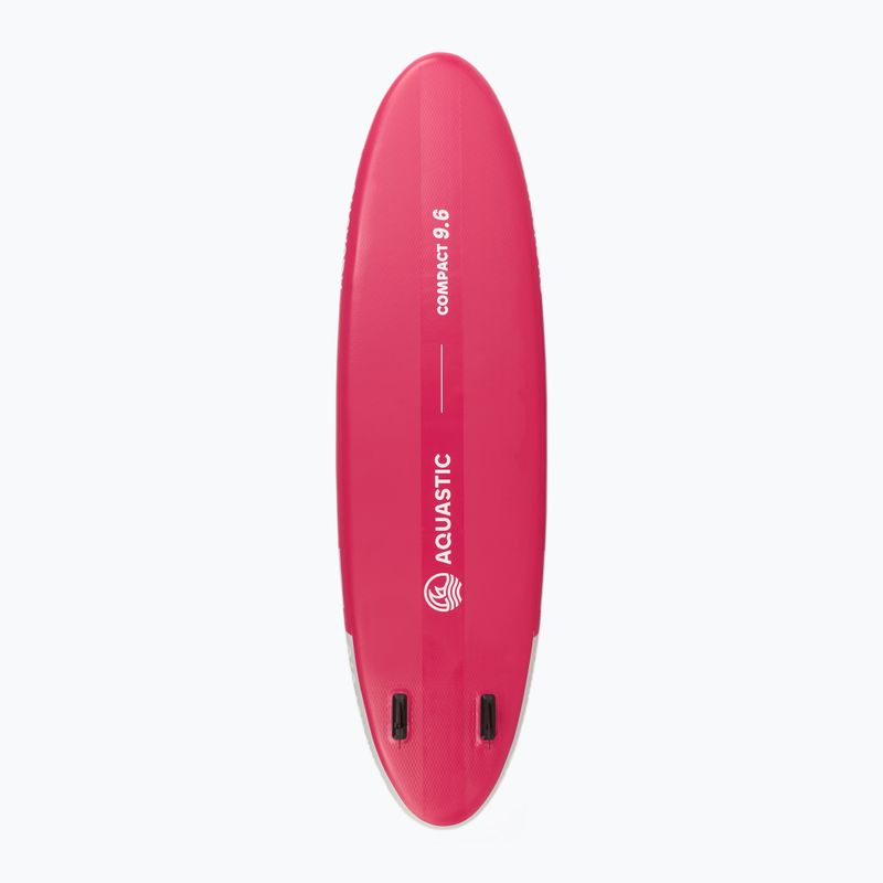 SUP AQUASTIC Compact 9'6" deszka rózsaszínű 3