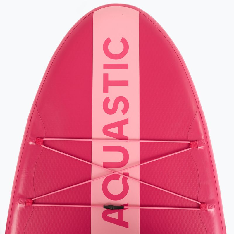 SUP AQUASTIC Compact 9'6" deszka rózsaszínű 5