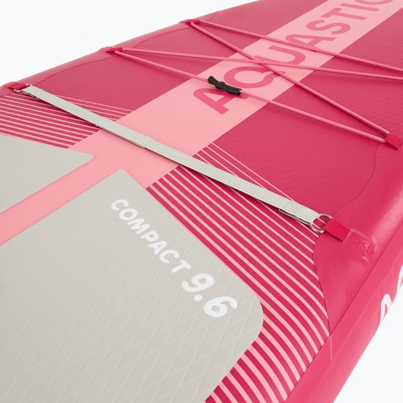 SUP AQUASTIC Compact 9'6" deszka rózsaszínű 6