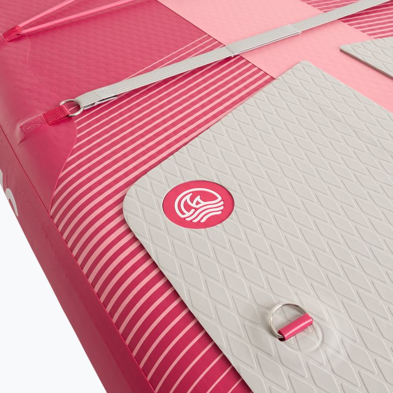 Felfújható SUP deszka szett AQUASTIC Compact 9'6" pink 8