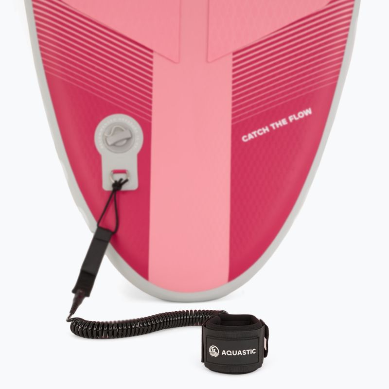 SUP AQUASTIC Compact 9'6" deszka rózsaszínű 11