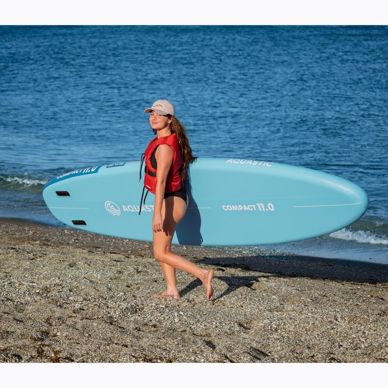 Deszka szett SUP felfújható Compact 11'0" kék 20