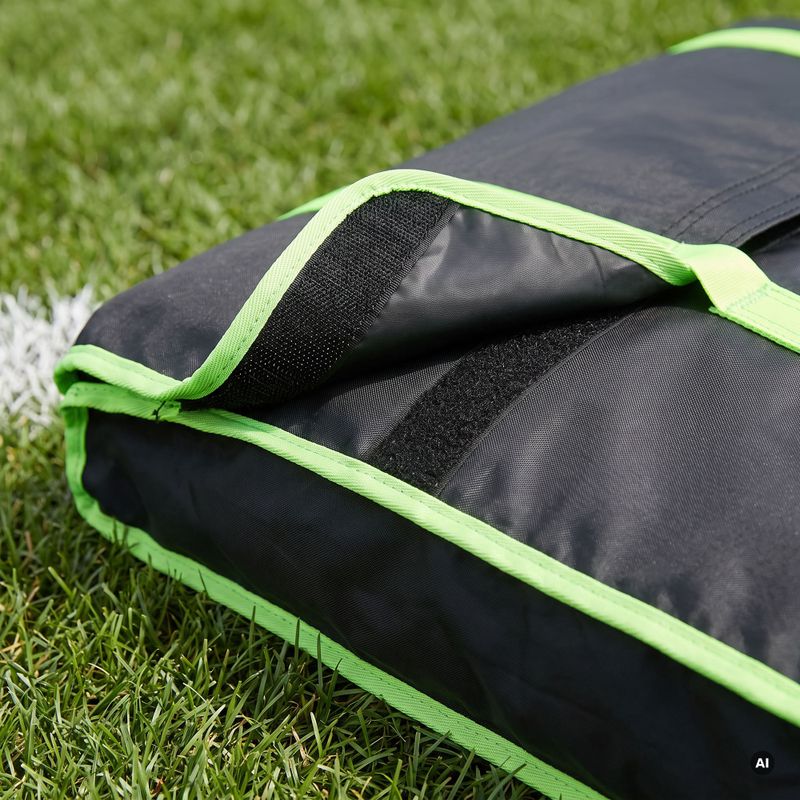 Hordozótáska kapuhoz OneTeam Swiftgoal 120 x 70 cm black/green 6