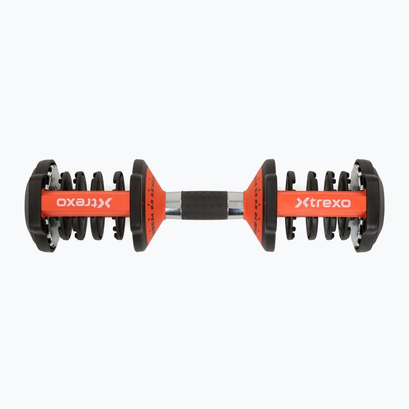 Állítható súlyzó XTREXO 24kg EVO black 8