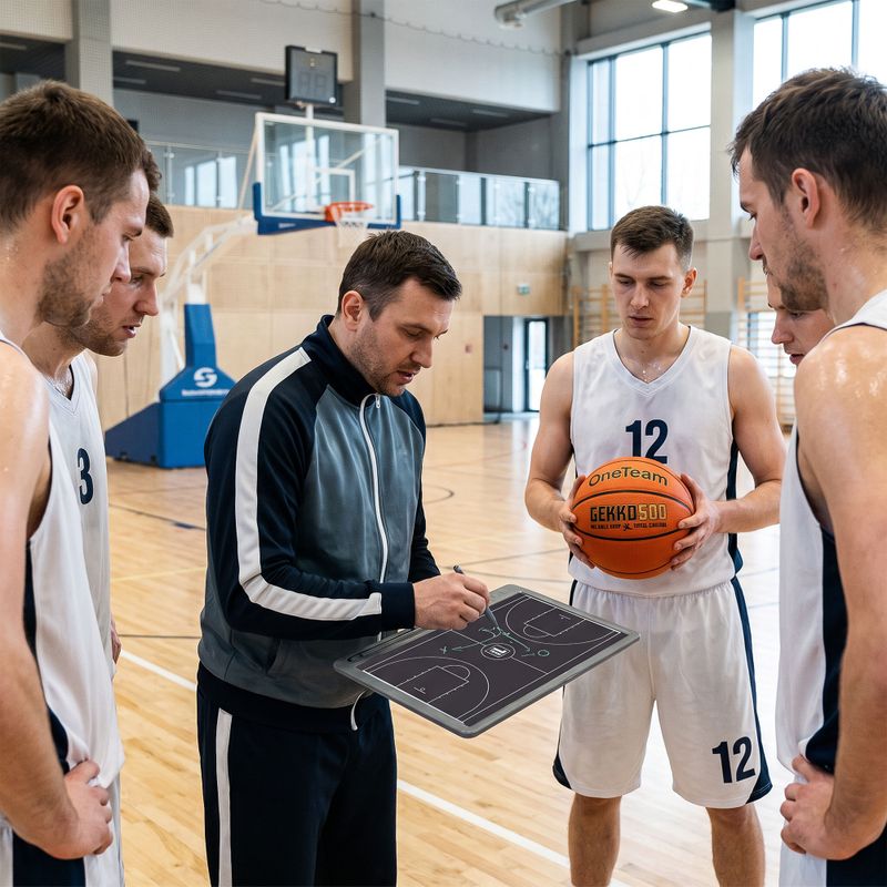 OneTeam TB01 EL fekete elektromos edzőtábla 3