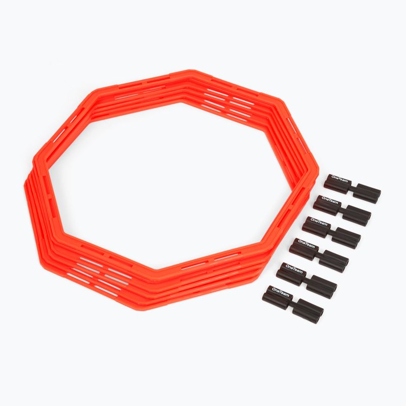 Edzőkarikák OneTeam TRFT04 narancssárga 9