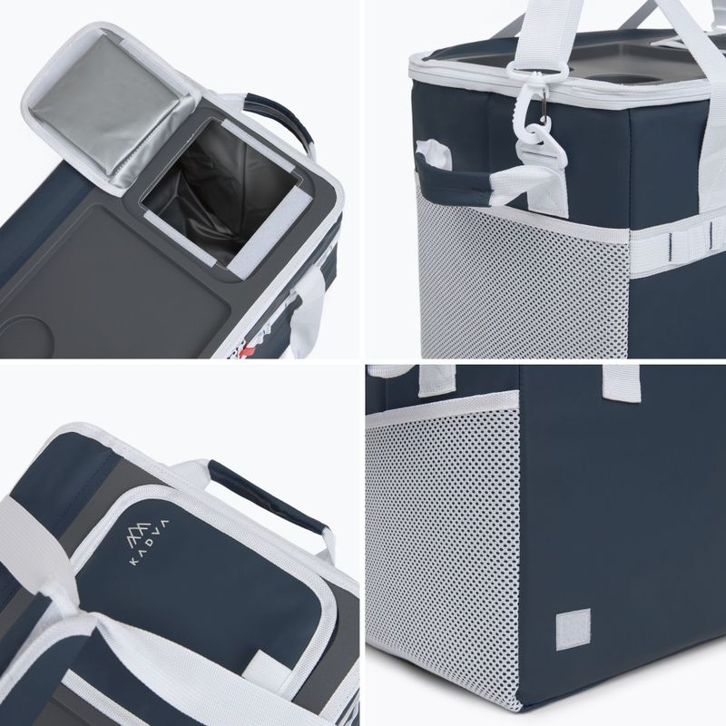 Túra hűtő KADVA foldable into Picnicer 30 l navy blue 7