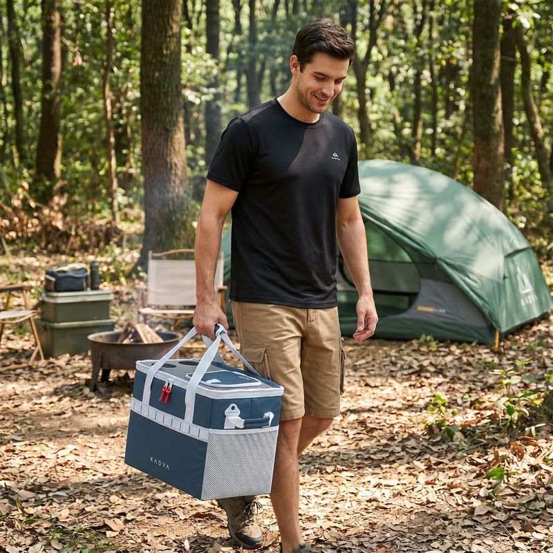 Túra hűtő KADVA foldable into Picnicer 30 l navy blue 15