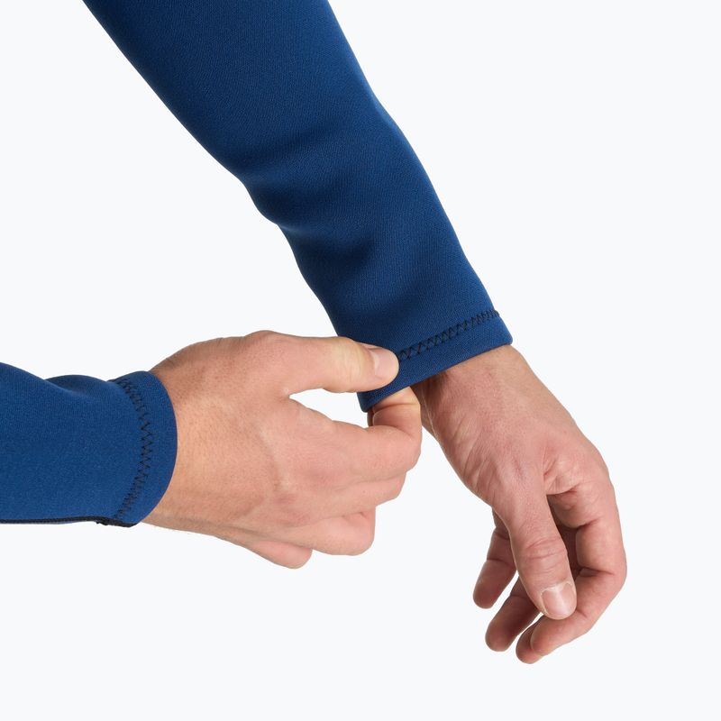 Férfi szörfös neoprénruha AQUASTIC 3/2 mm vastag neoprénből WAVEY 3/2 navy blue 7
