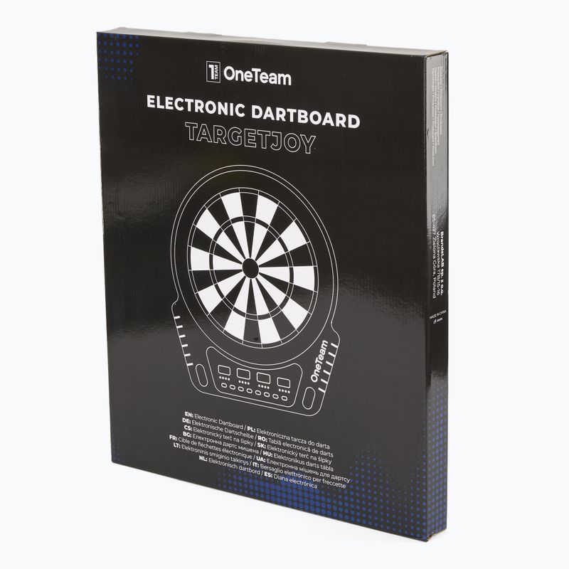 ONETEAM TargetJoy elektronikus dart korong szürke 9