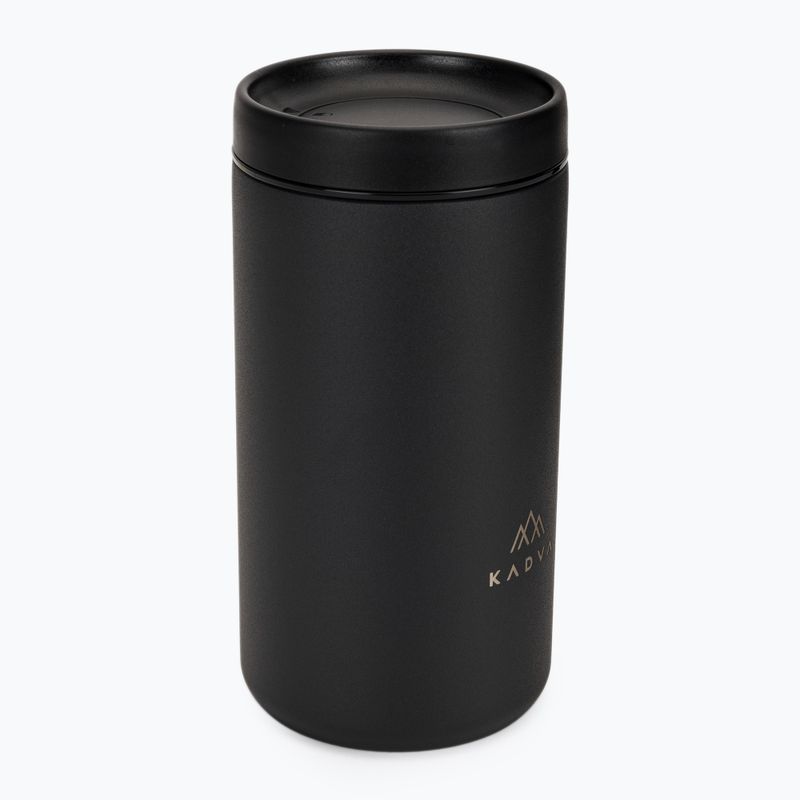 KADVA 360 DrinkRing 350 ml fekete termoszbögre
