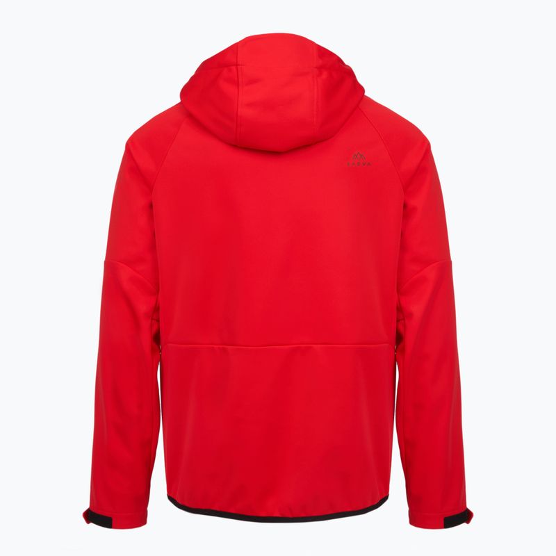 Férfi túrasweatshirt KADVA Arix WP 5K/3K softshell hibrid piros 2