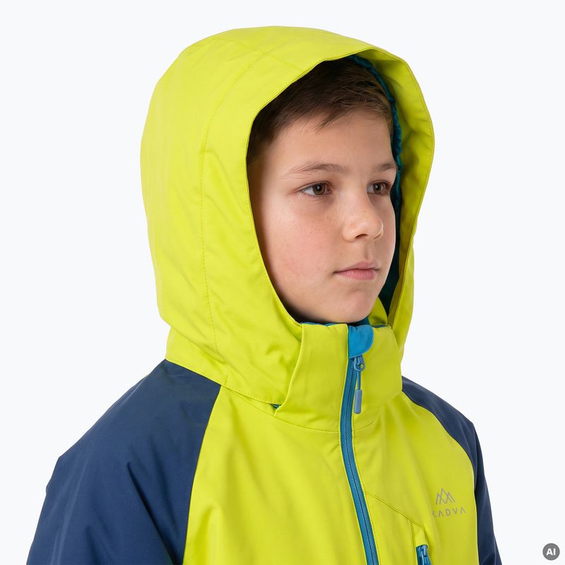 Gyermek sífelszerelés KADVA Blizzy JR tengerészkék 4