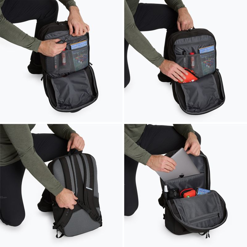 Kadva anyWAY 25 l túra hátizsák fekete 7