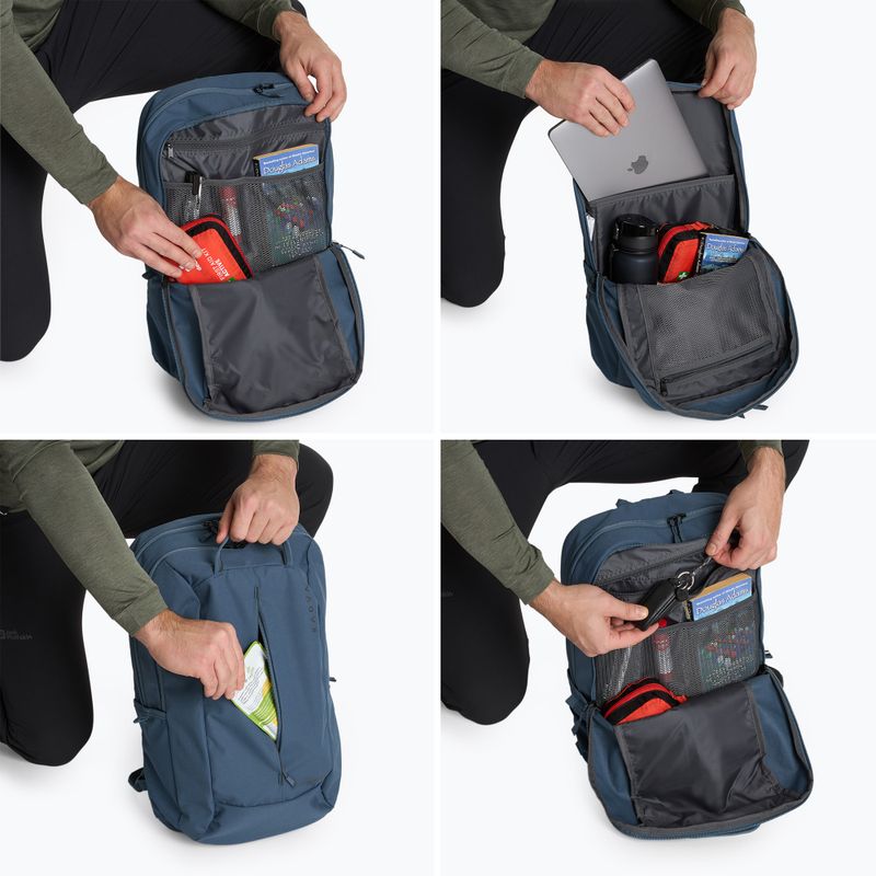 Kadva anyWAY 25 l túra hátizsák tengerészkék 7