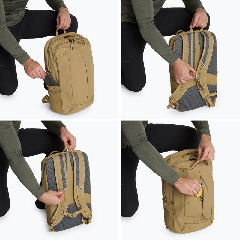 Kadva túra hátizsák anyWAY 25 l homok 8