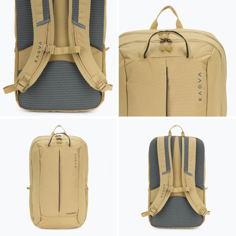Kadva túra hátizsák anyWAY 25 l homok 9