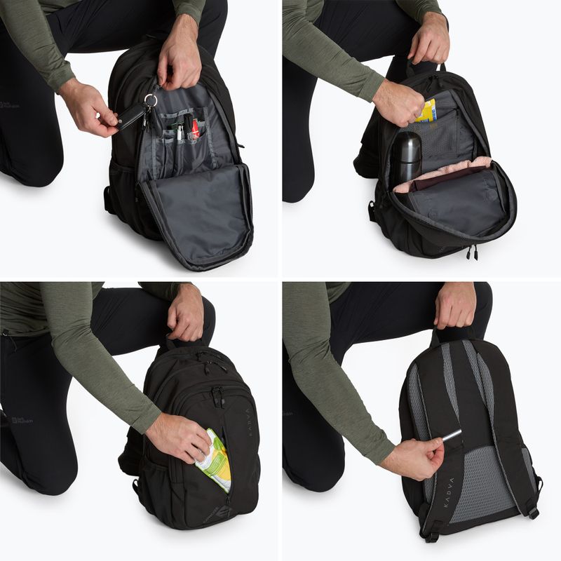 Kadva Concise 20 l túra hátizsák black 7