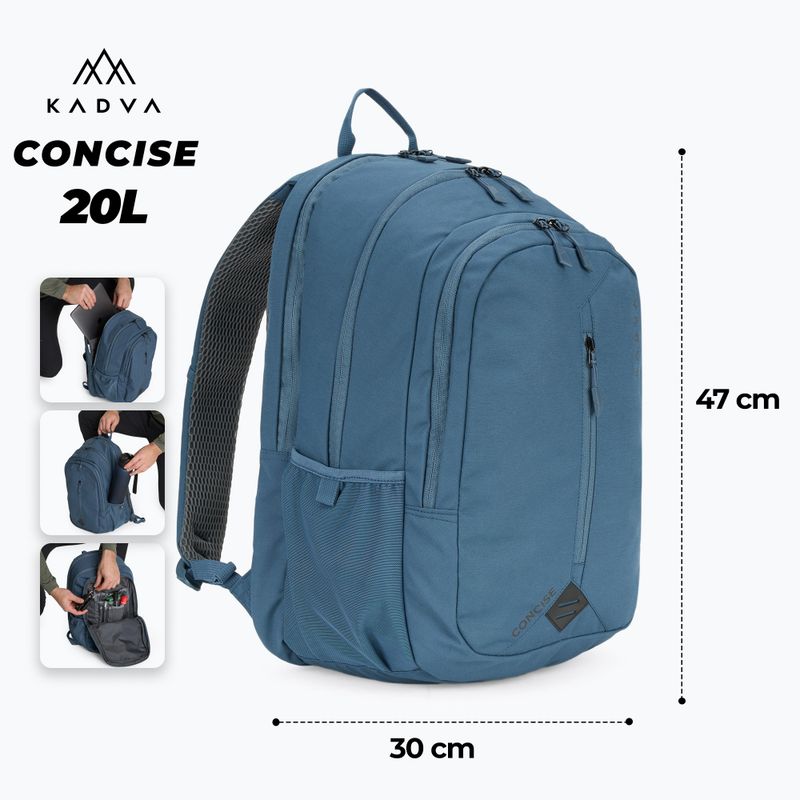 Kadva Concise 20 l túra hátizsák navy 2
