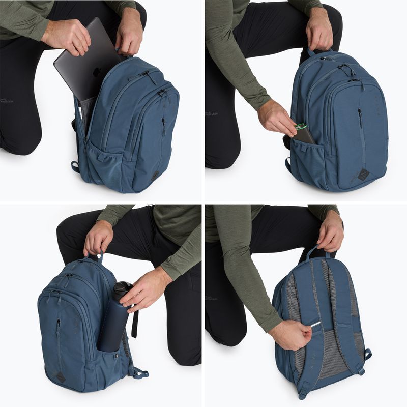 Kadva Concise 20 l túra hátizsák fekete 7