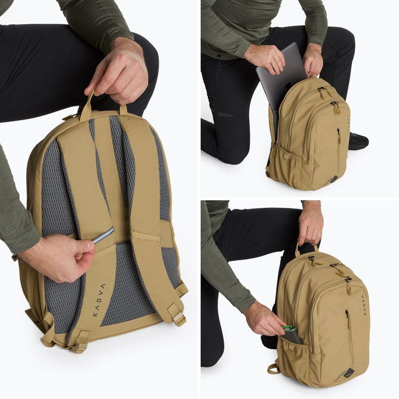 KADVA Concise 20 l túrahátizsák sand 6