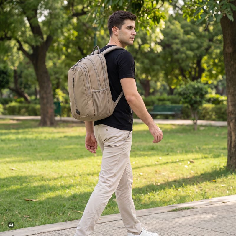 KADVA Concise 20 l homok színű túrahátizsák 6