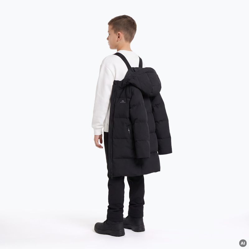 Gyermek bélelt kabát KADVA Ravi ECO fekete 3