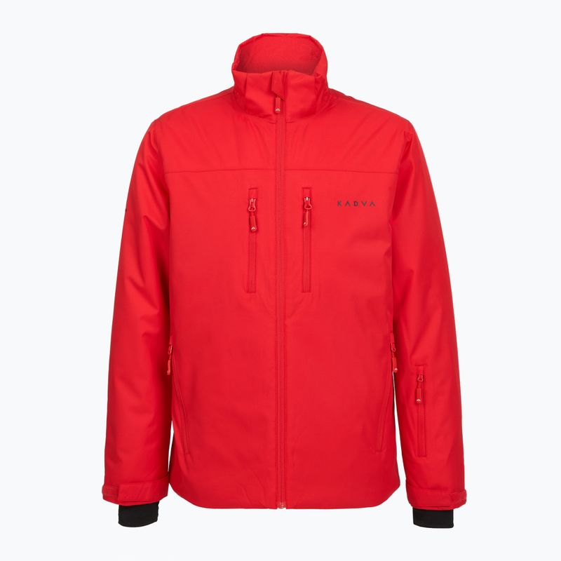 Férfi sídzseki KADVA Edge X Jacket piros 11