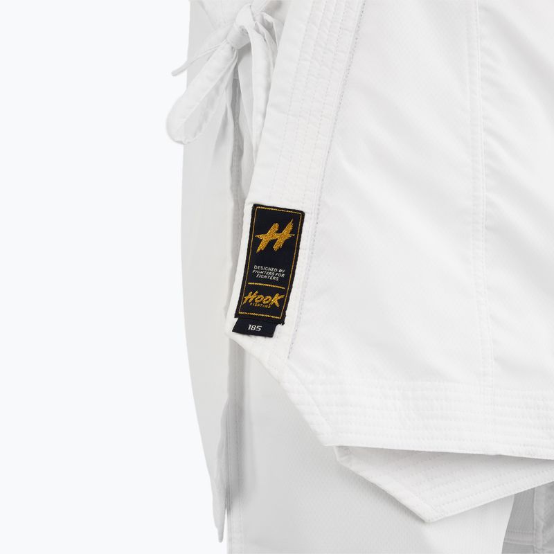 Kimono HOOK Fighting Karate Kumite Ultra Light fehér 4