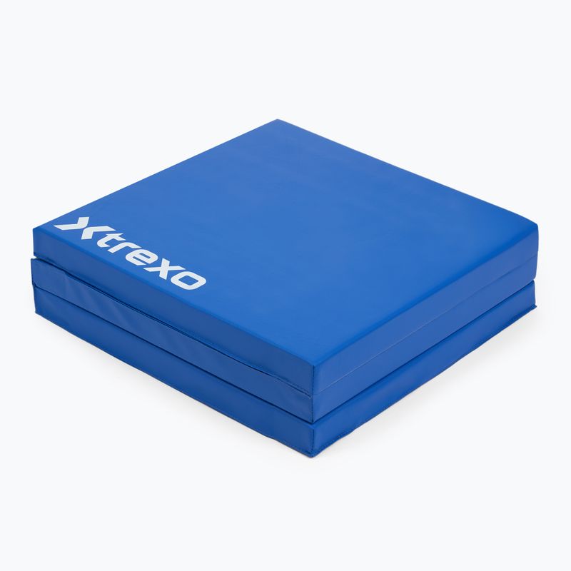 XTREXO összecsukható tornamatrac 180 x 60 x 5 cm kék 4