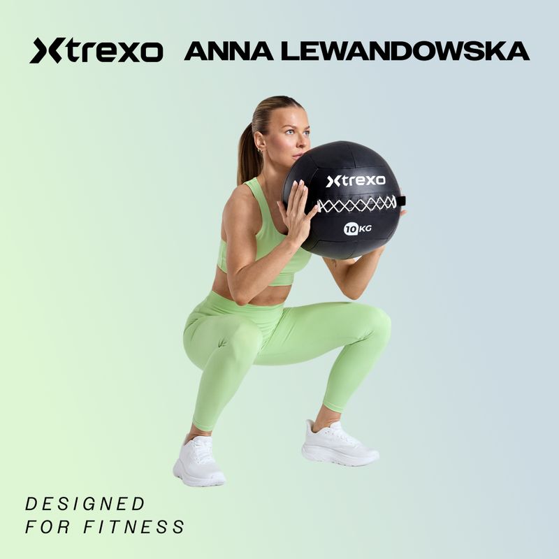 XTREXO falilabda 15 kg fekete 2