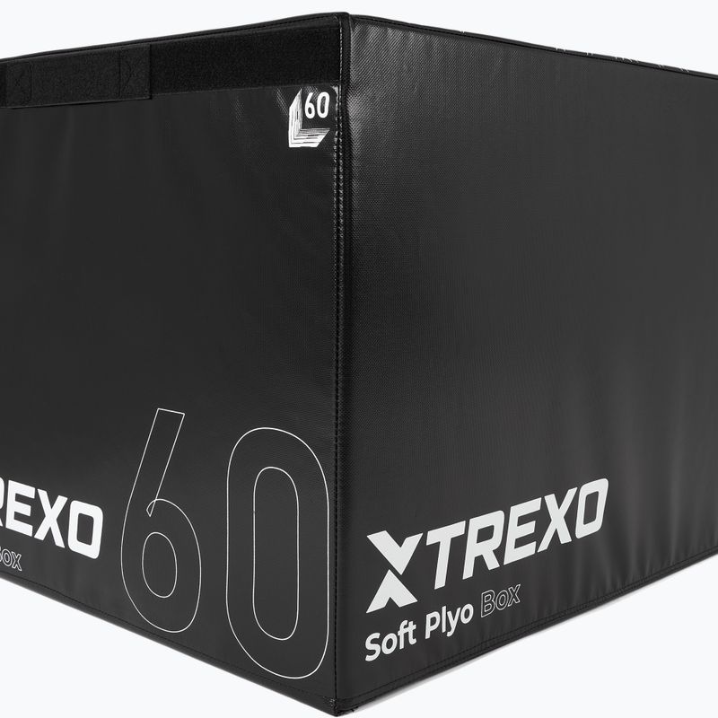 Összecsukható TREXO plyometrikus láda 60 cm fekete 2