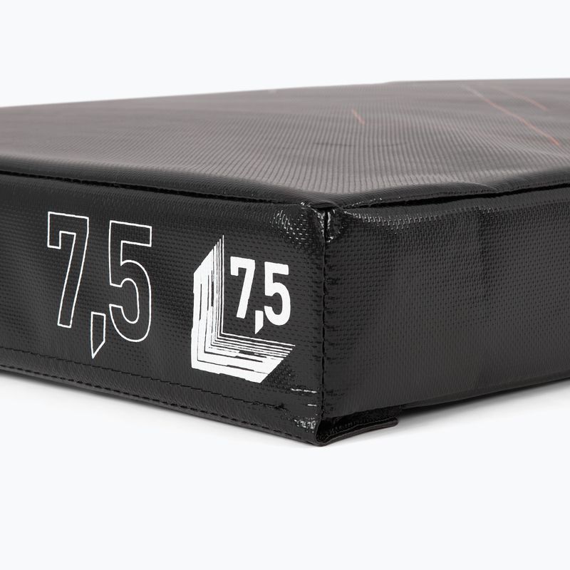 TREXO összecsukható plyometric box 7.5 cm fekete 2