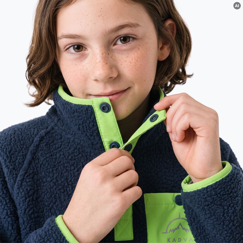 Gyermek polár pulóver KADVA RODIA JR kék 7