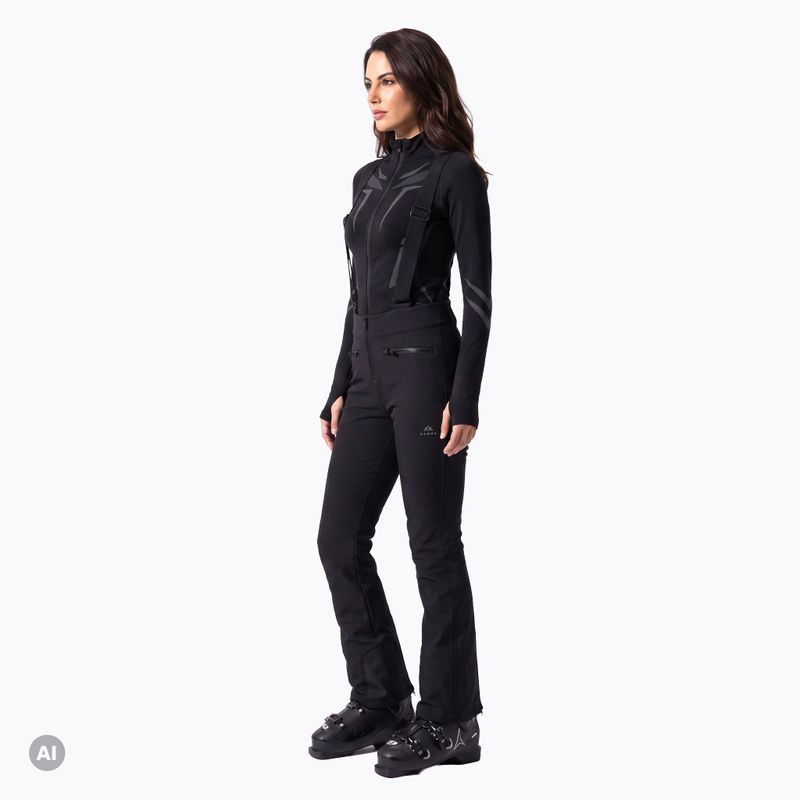 Női sínadrág KADVA Zera WMNS WP 8K/5K SOFTSHELL fekete 3