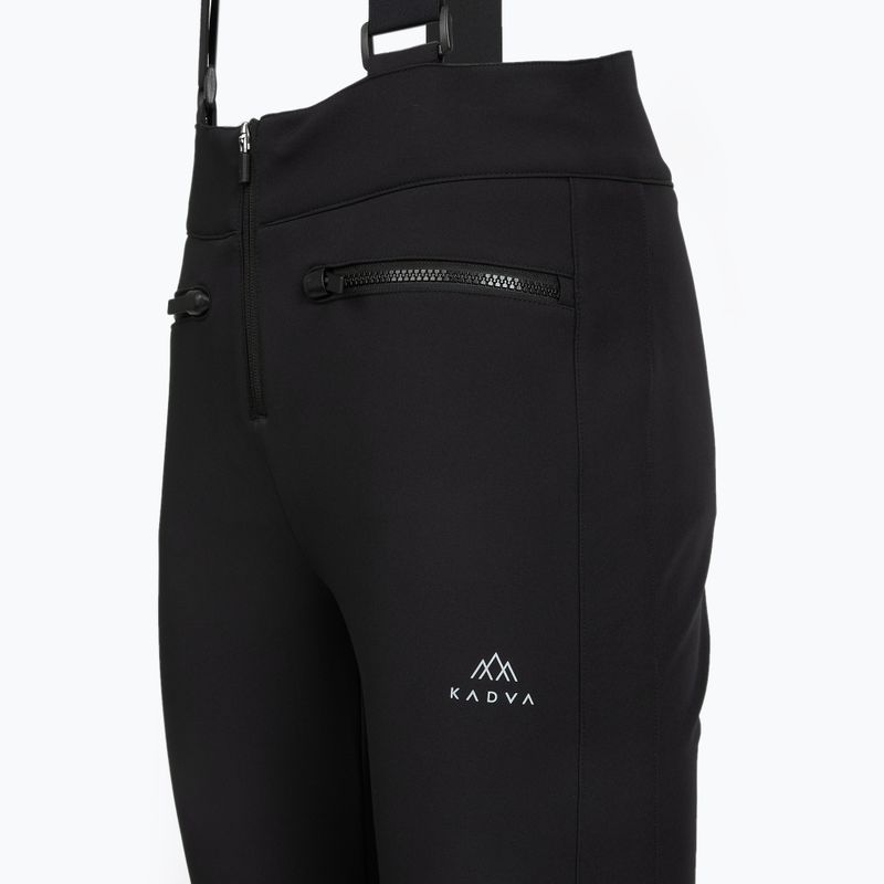 Női sínadrág KADVA Zera WMNS WP 8K/5K SOFTSHELL fekete 3
