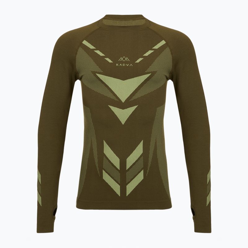 Férfi thermo fehérnemű szett KADVA Alpinestep Thermo SH Light Plus Set Green 3