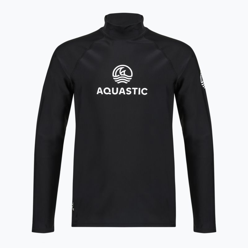 Aquastic RIMOS LS UV 50+ UPF fekete úszó hosszú ujjú póló 5
