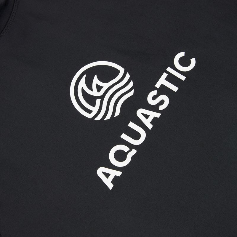 Aquastic RIMOS LS UV 50+ UPF fekete úszó hosszú ujjú póló 7