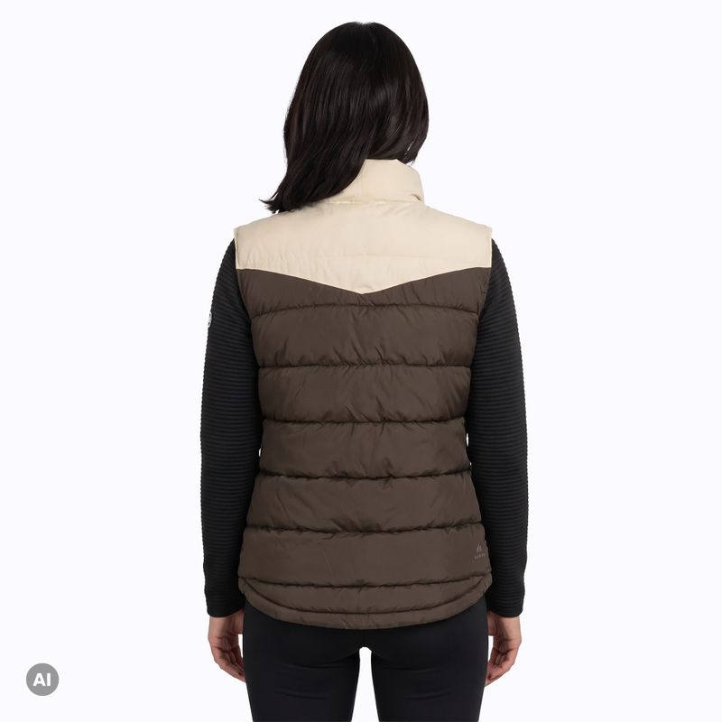 Női KADVA Cryon WMNS barna mellény 2