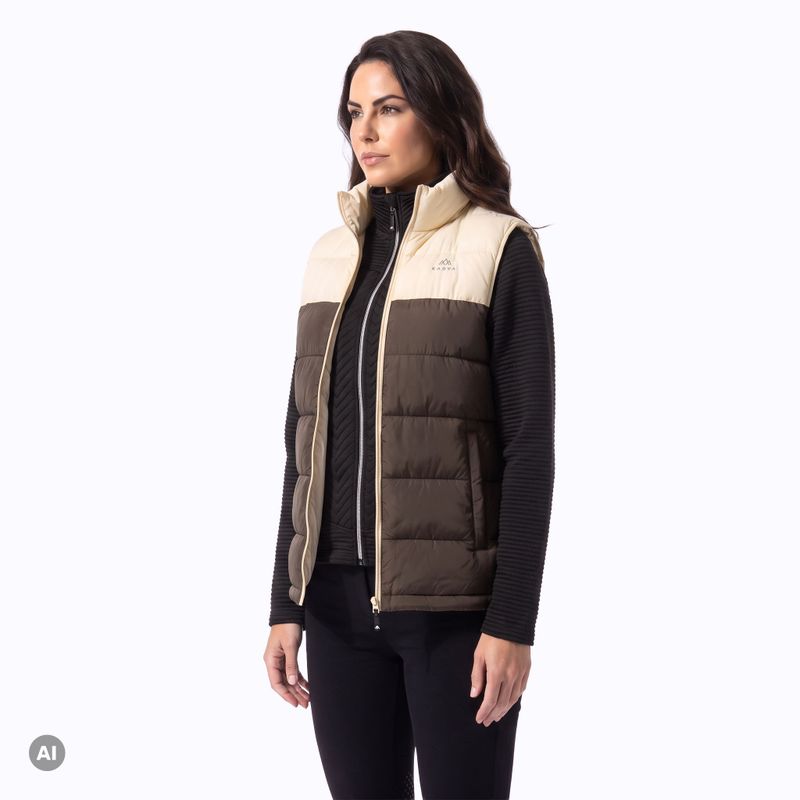 Női KADVA Cryon WMNS barna mellény 3