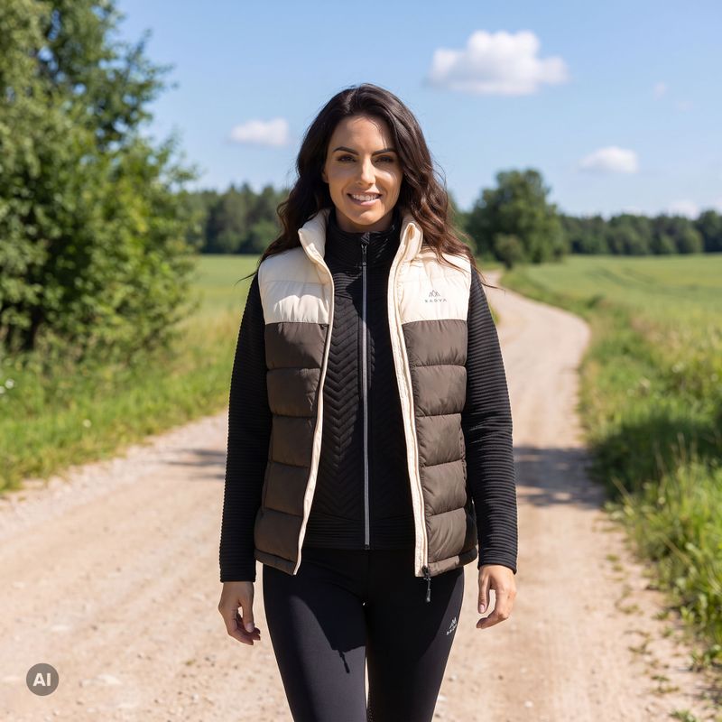Női KADVA Cryon WMNS barna mellény 5