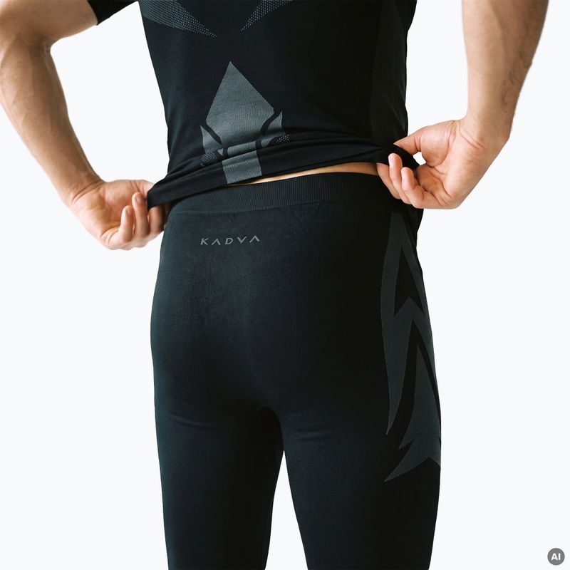 Férfi thermo fehérnemű szett KADVA Alpinestep Thermo SH Light Plus Set Black 4